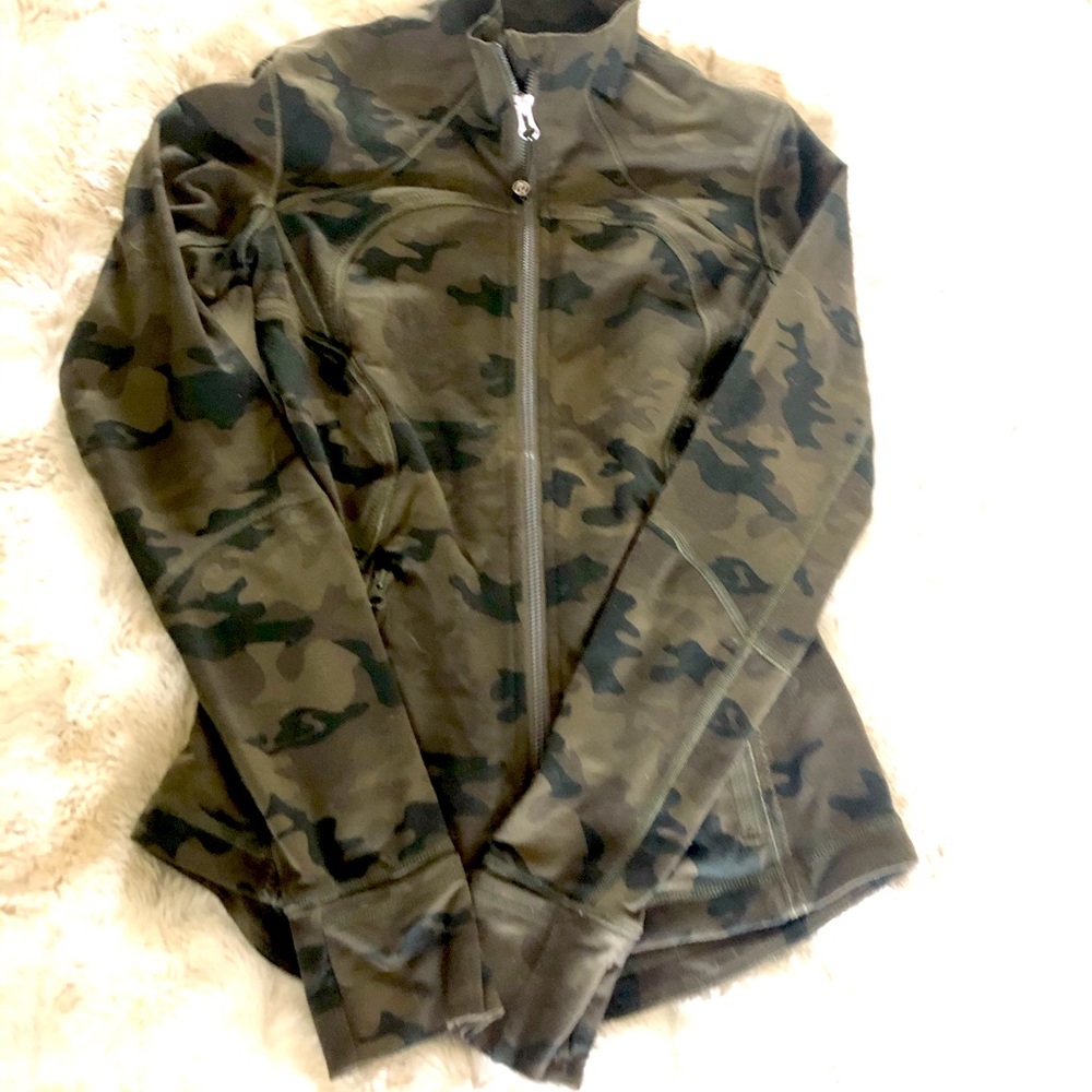 Size 2 lululemon camo jacket